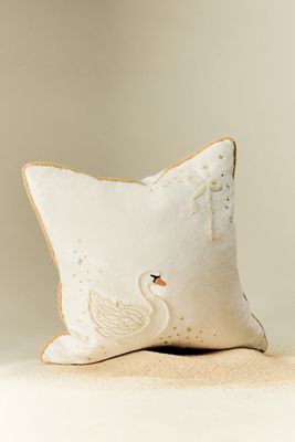 Coretta Mini Beaded Velvet Pillow