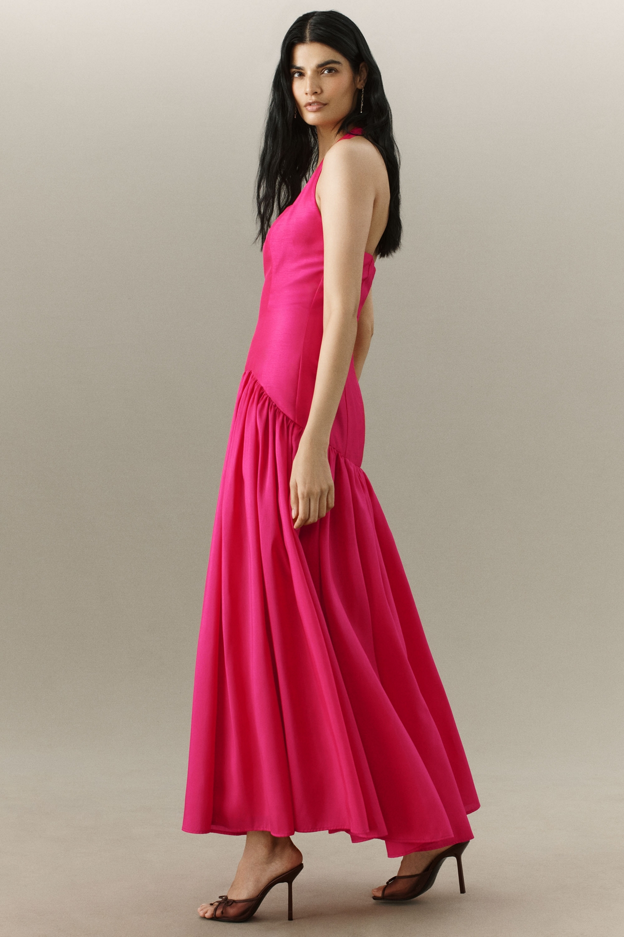 Hutch Chandler Drop-Waist Maxi Dress