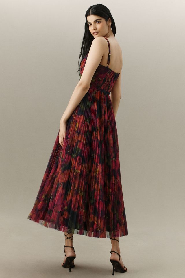 Hutch Joanna Sleeveless V-Neck A-Line Maxi Dress #1