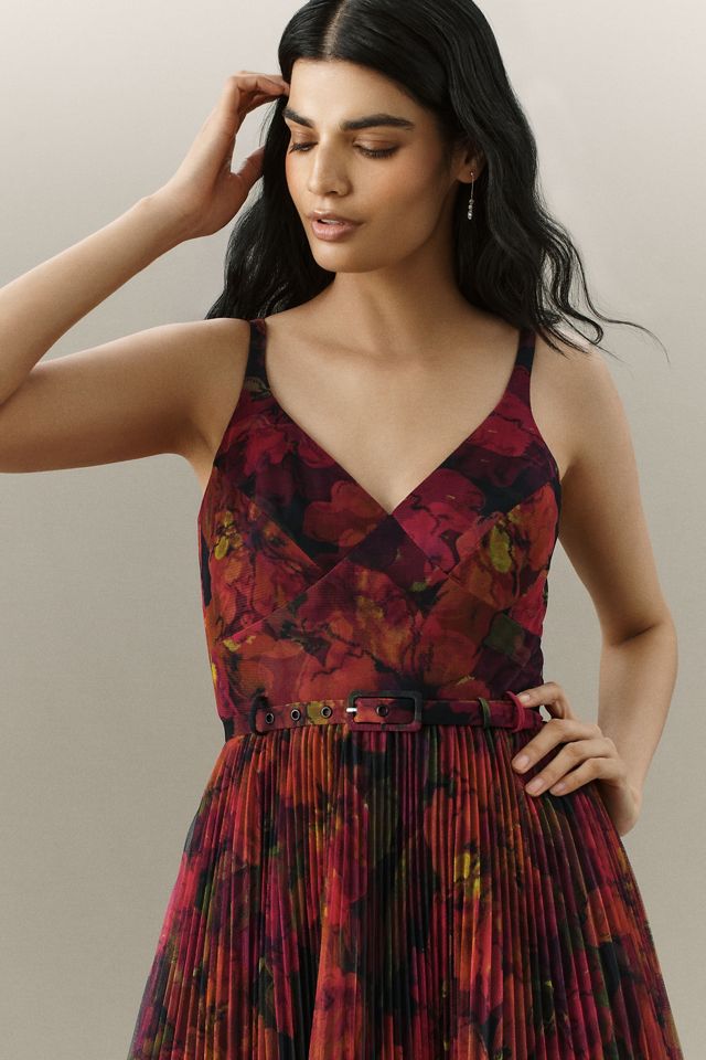 Hutch Joanna Sleeveless V-Neck A-Line Maxi Dress #2