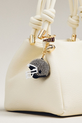 Anthropologie Sporty Bag Charm In Blue