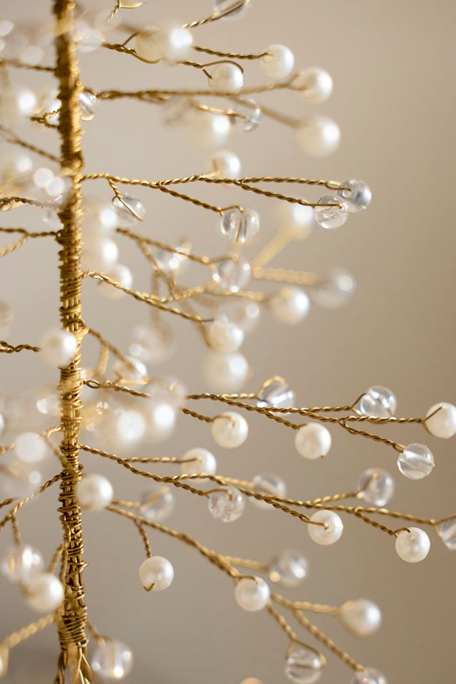 Mini Pearl Beaded Tree