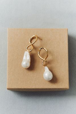 Shyla Corsica Baroque Pearl Drop Earrings