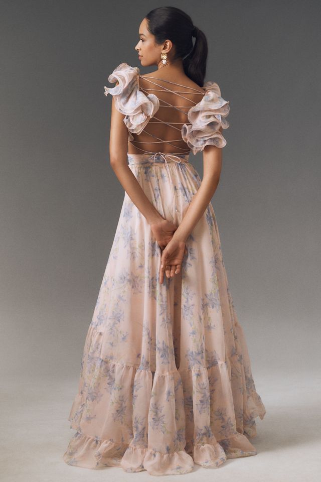 MAC DUGGAL ラッフルオフショルダー コラムガウン MAC DUGGAL ラッフルオフショルダー コラムガウン Mac Duggal