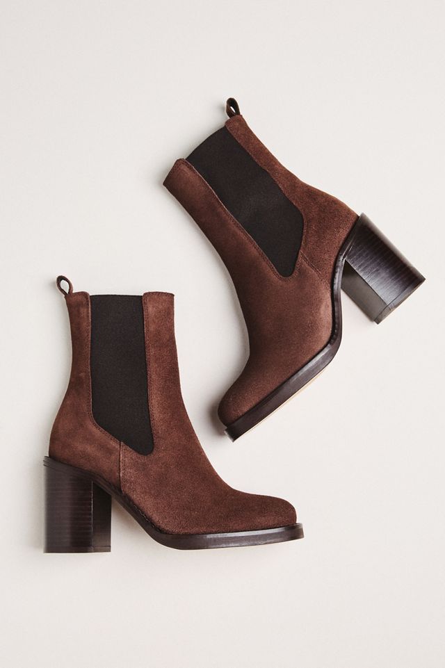 By Anthropologie Block-Heel Chelsea Boot