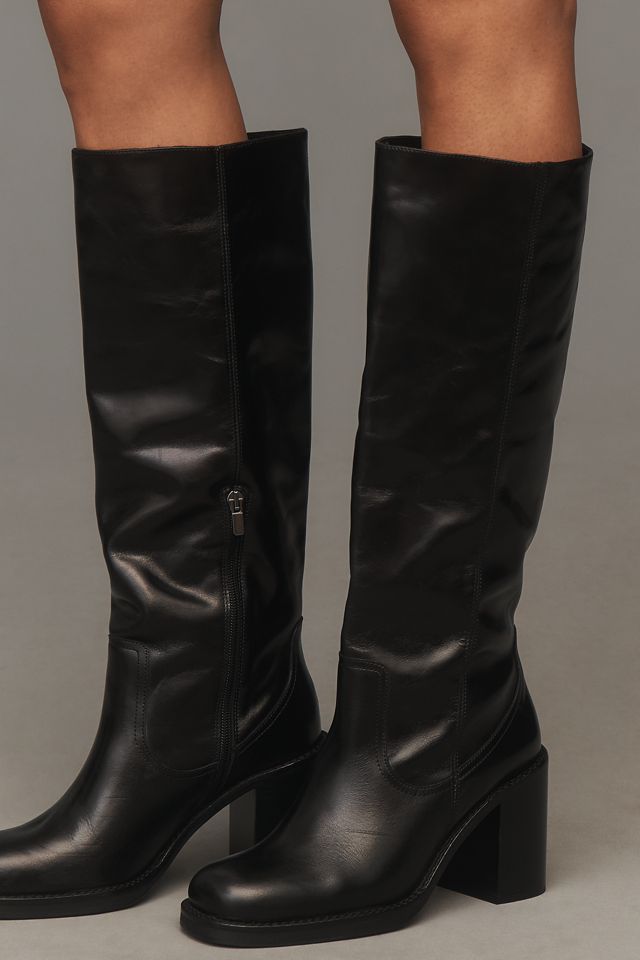 By Anthropologie Tall Block-Heel Boots #1