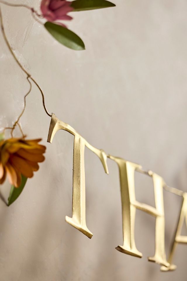 Thankful Iron Garland #2