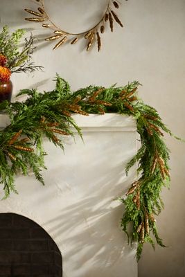 Wheat Field Iron Garland