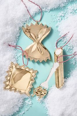 BaubleBar x Anthropologie Jeweled Pasta Ornament