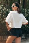 BRIDEMERCH Marriage Material Cropped Crew-Neck Sweatshirt