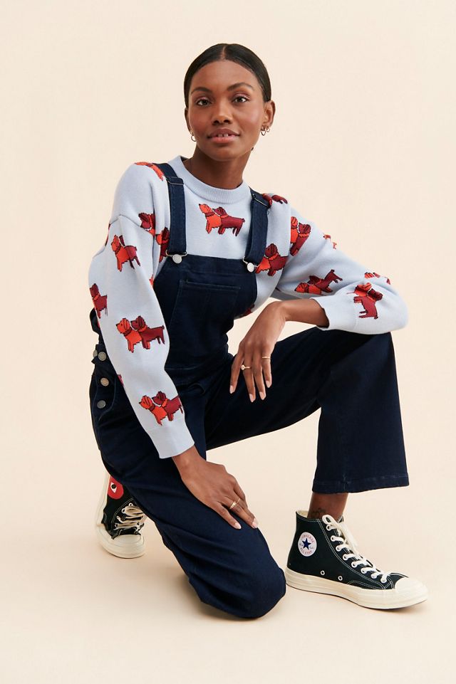 Universal Standard Casey Classic Denim Overalls #3