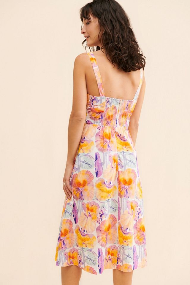 Cecilia Pettersson Tie-Front Midi Dress #1