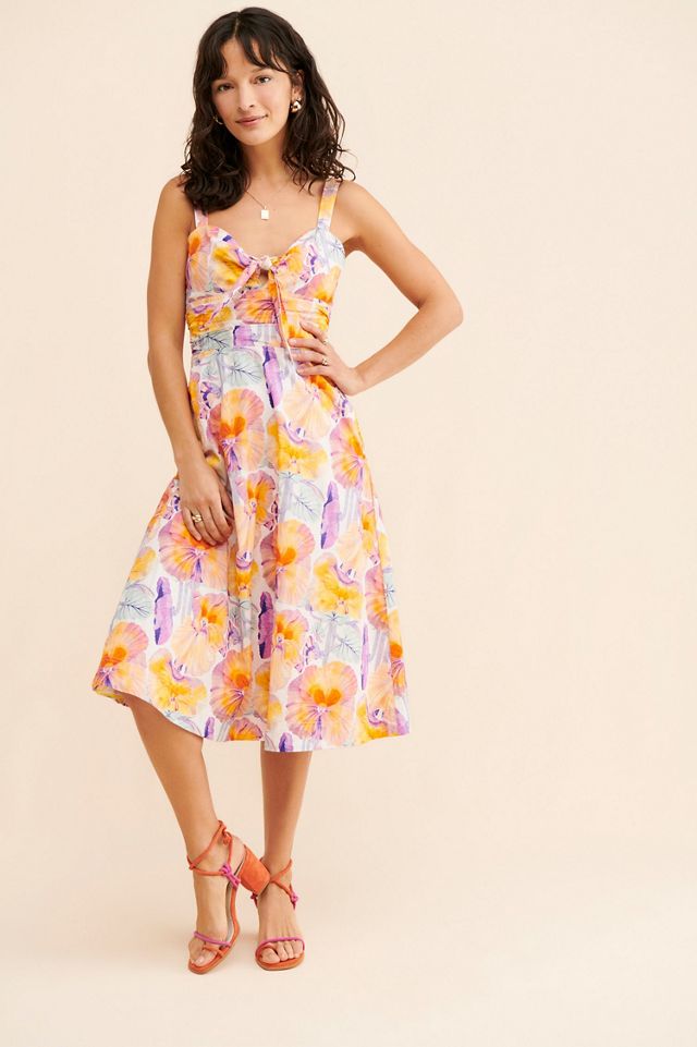 Cecilia Pettersson Tie-Front Midi Dress #3