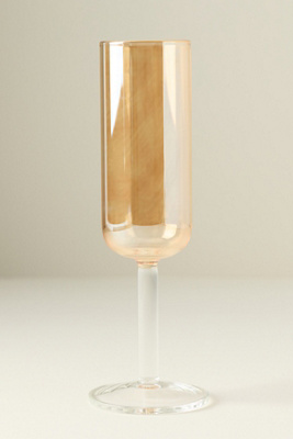 Anthropologie Isadora Flute Glasses, Set Of 4