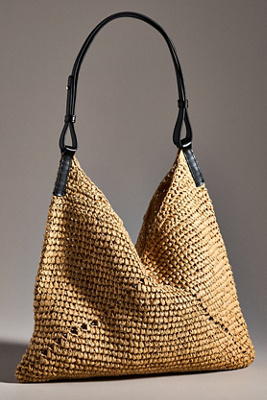 ORYANY ■ [25SS] Raffia Triangle Shoulder ショルダーバッグ Oryany Raffia Triangle Shoulder Bag | Anthropologie