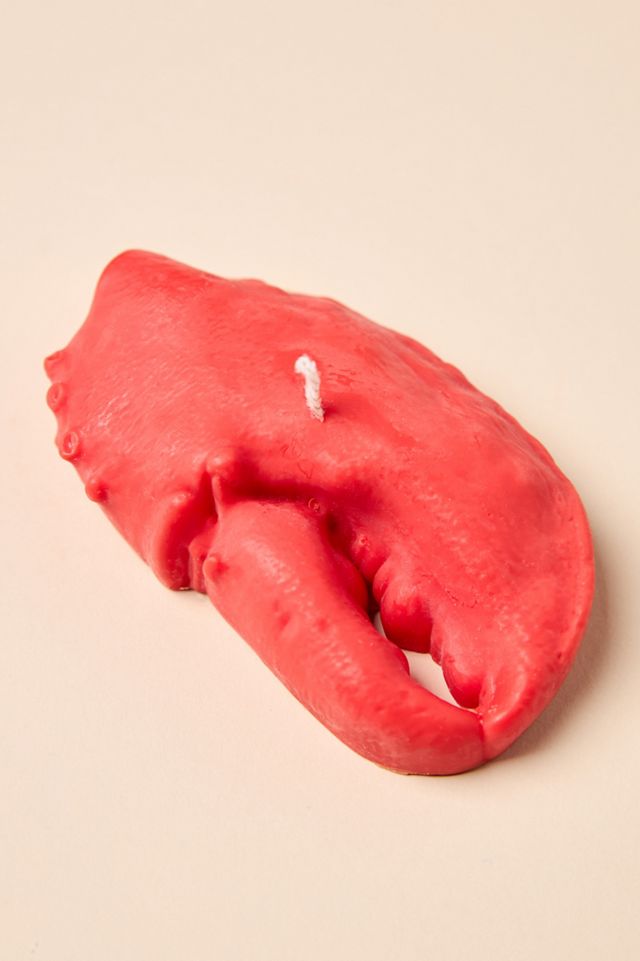 Nata Lobster Claw Shaped Wax Candle #1