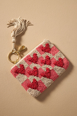 By Anthropologie The Fiona Beaded Coin Purse