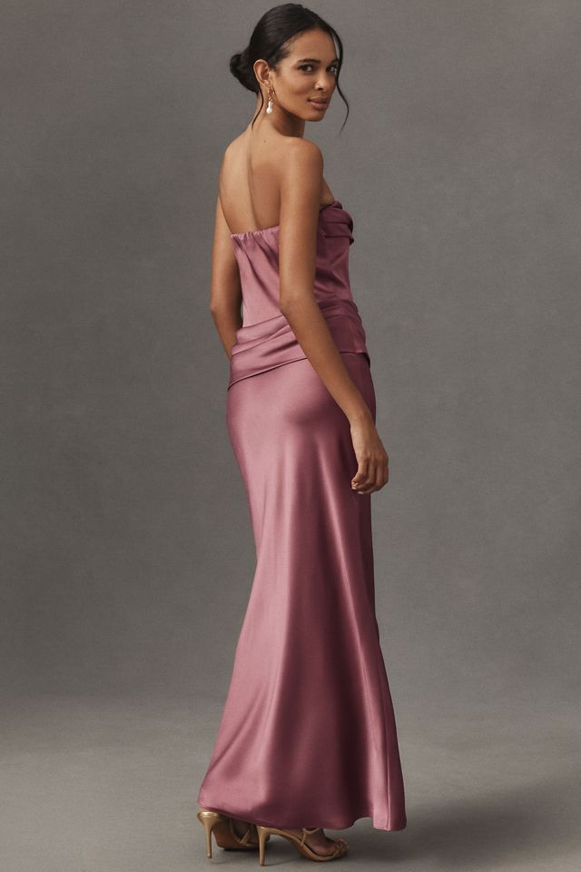 Mare Mare Strapless Ruched Corset Dress #1
