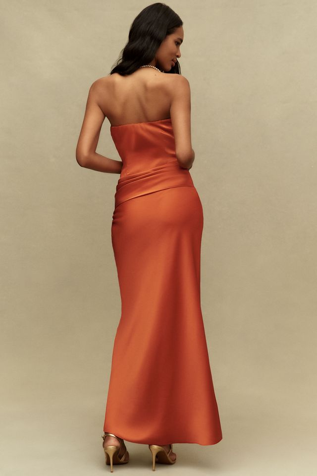 Mare Mare Isabella Strapless Ruched Corset Dress #1