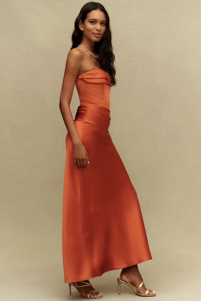 Mare Mare Isabella Strapless Ruched Corset Dress #3