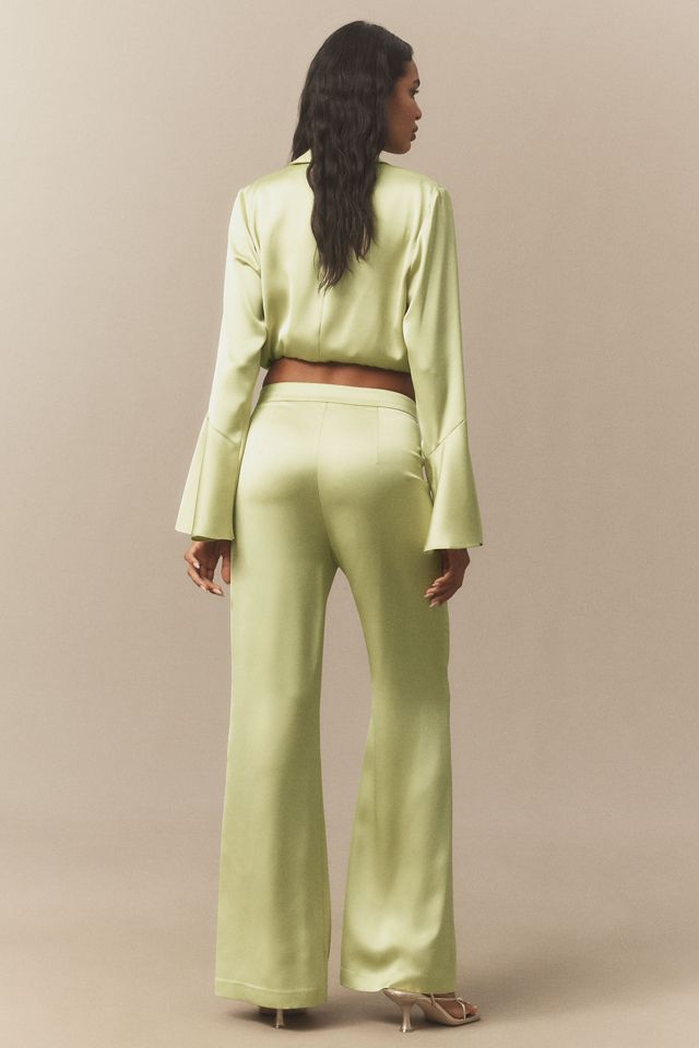 Mare Mare Satin Wide-Leg Pants #2