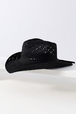 Cheveux Corp. Crochet Belted Rancher