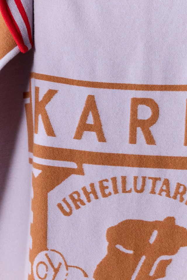 Karhu Patterned Wool Throw Blanket #2