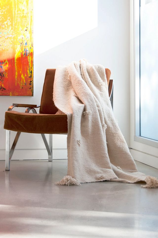 Jitana Momo Fringe Blanket #1