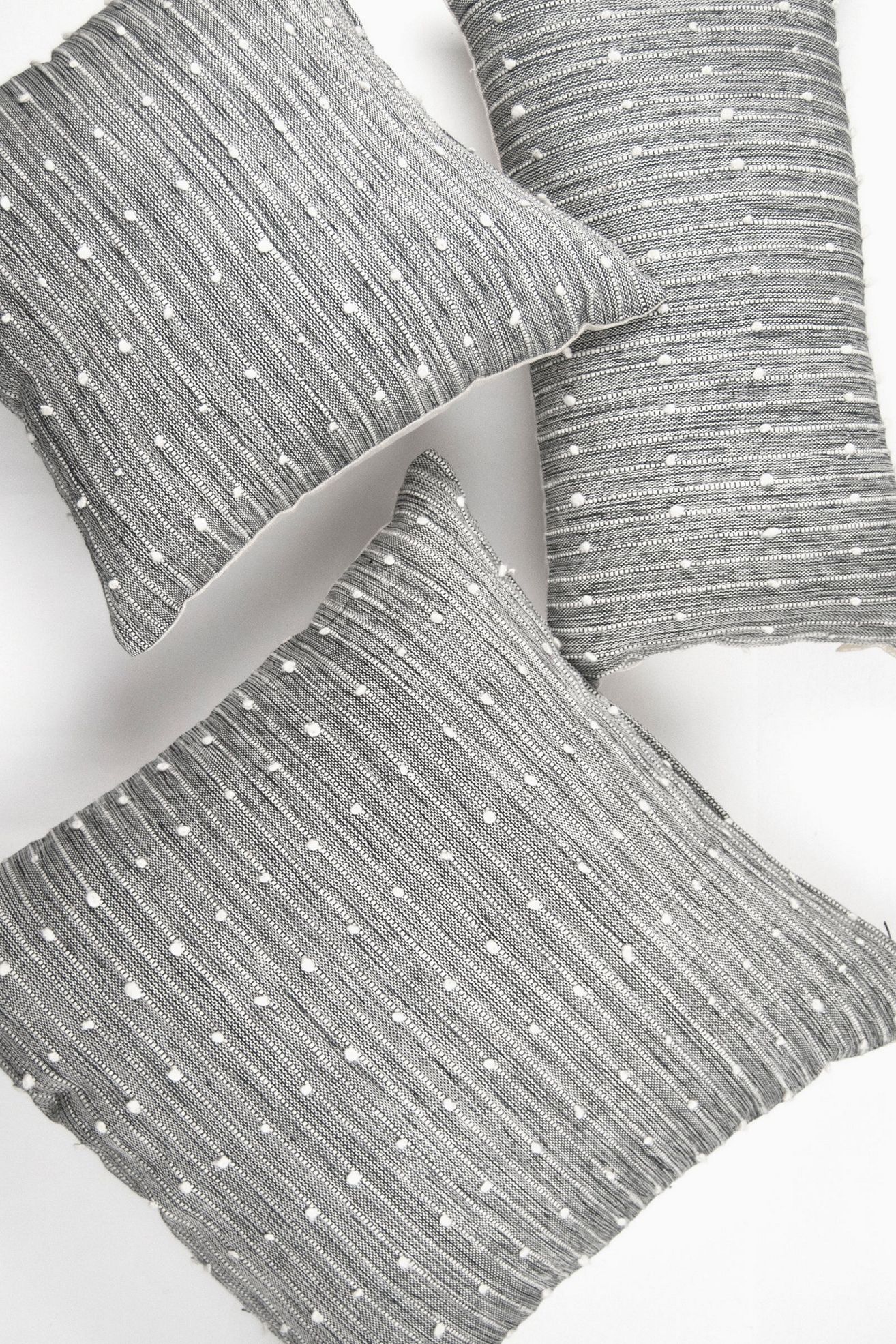 Jitana Pana Pillow - Grey, 22" X 22"