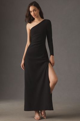 BHLDN Rome One-Shoulder Sleeveless A-Line Maxi Dress