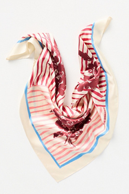 The Dignani's Craft Market Printed Scarf In Red