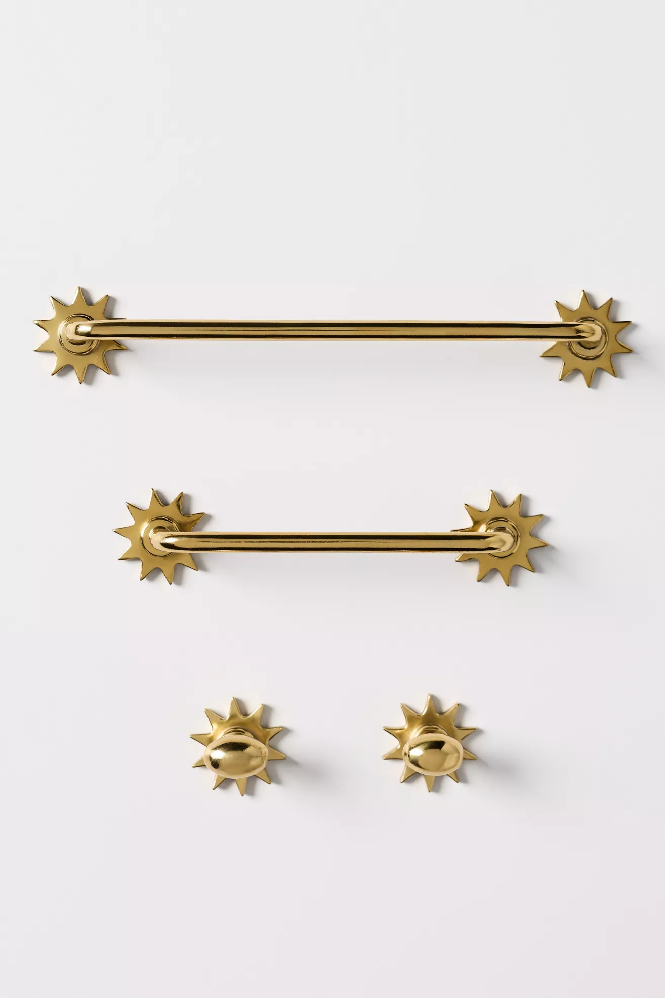 Sun Icon Knobs, Set of 2 - thumbnail 5
