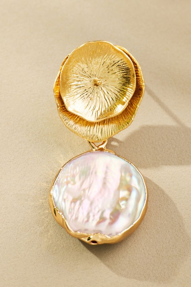 Set & Stones Reese Pearl Drop Earrings #1