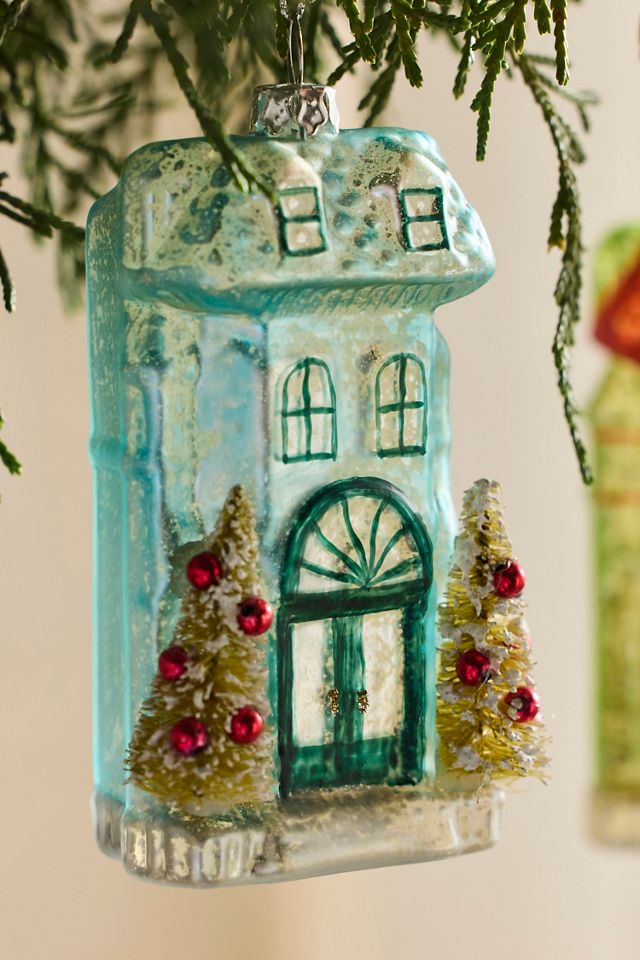 Festive House Ornaments, Set of 3 #2