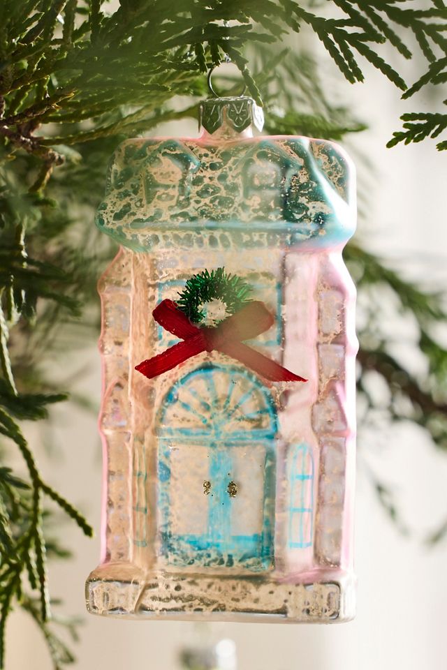 Festive House Ornaments, Set of 3 #3