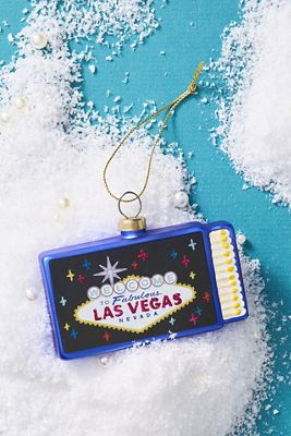Furbish Studio Matchbook Las Vegas Ornament