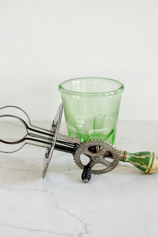 Old Flame Candle Co. Vintage 1900s Glow Glass Mixer #1