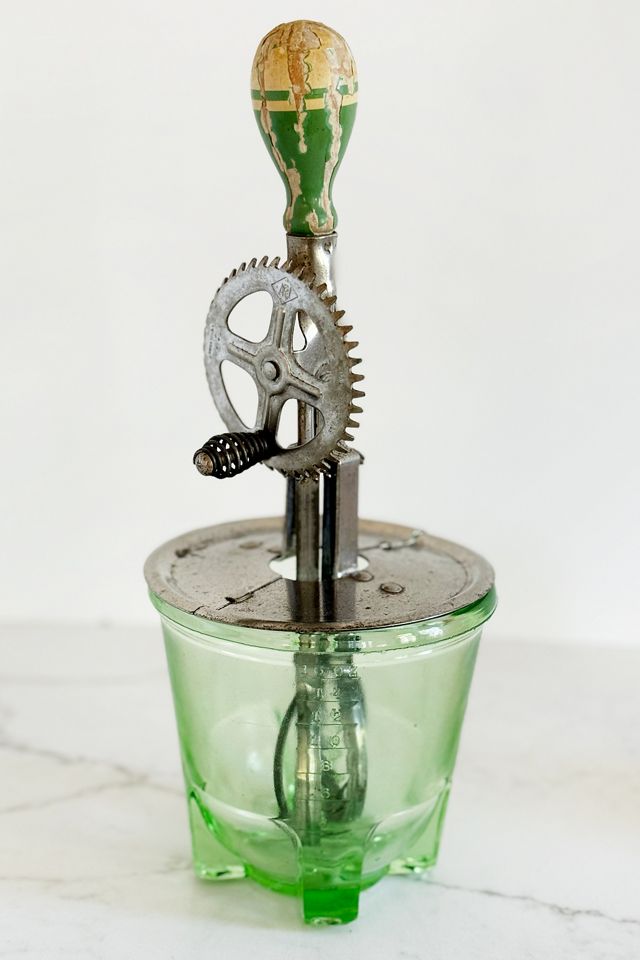 Old Flame Candle Co. Vintage 1900s Glow Glass Mixer #2