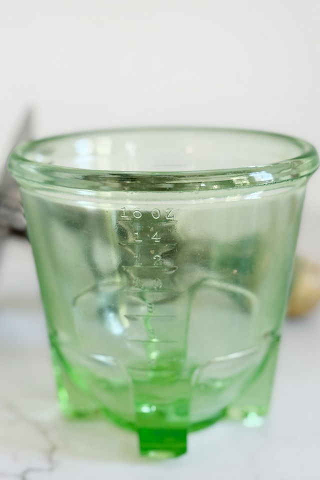 Old Flame Candle Co. Vintage 1900s Glow Glass Mixer #3