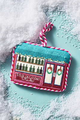 Furbish Studio Furbish Holiday Scene Ornament In Multi