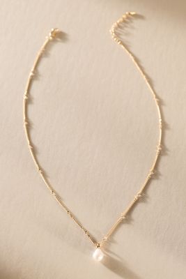 Missoma Baroque Pearl Twist Necklace