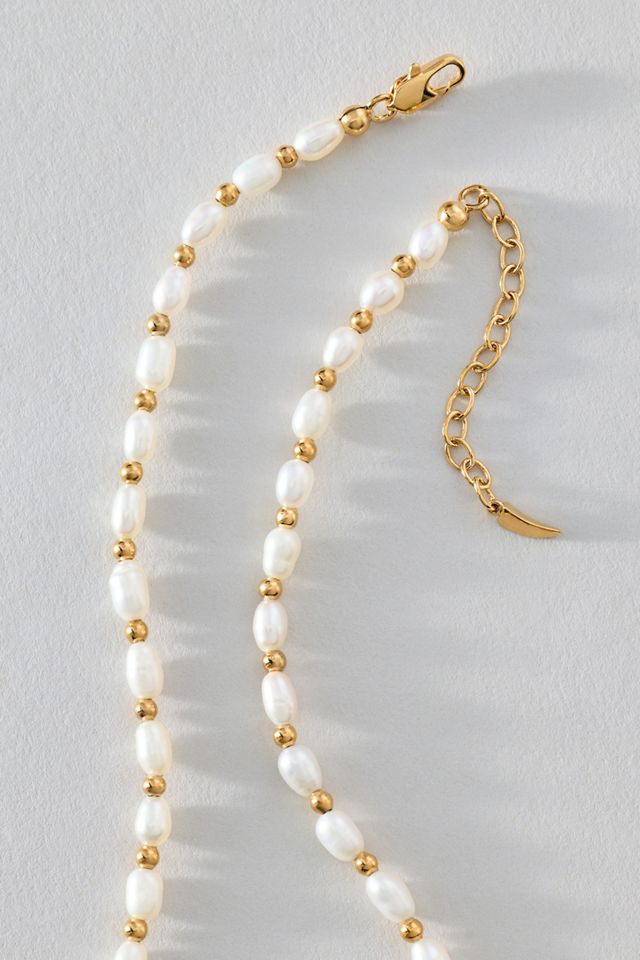 Missoma Seeded Pearl Choker Necklace #1