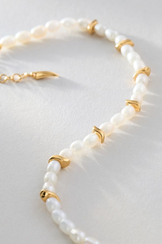 Missoma Savi Seeded Pearl Bracelet #1