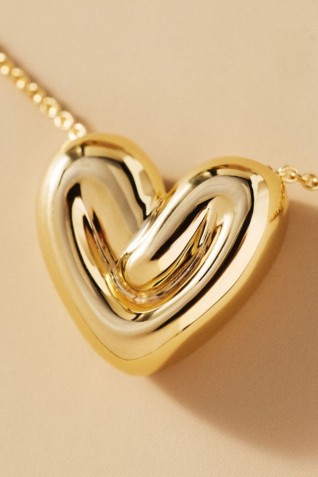 Missoma Puffy Heart Pendant Necklace #1
