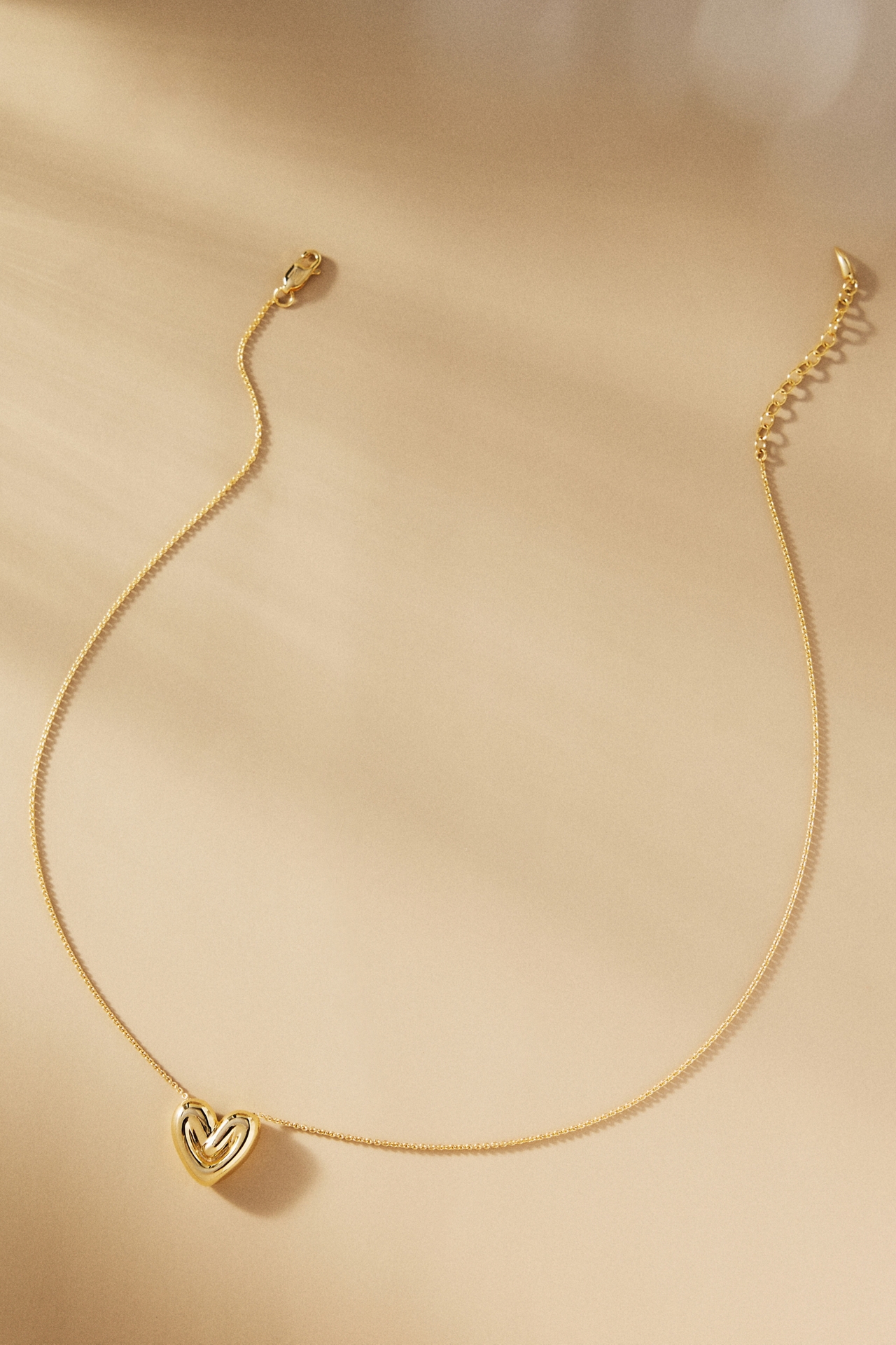 Missoma Puffy Heart Pendant Necklace