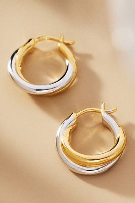 Missoma Lucy Williams Entwine Small Hoop Earrings