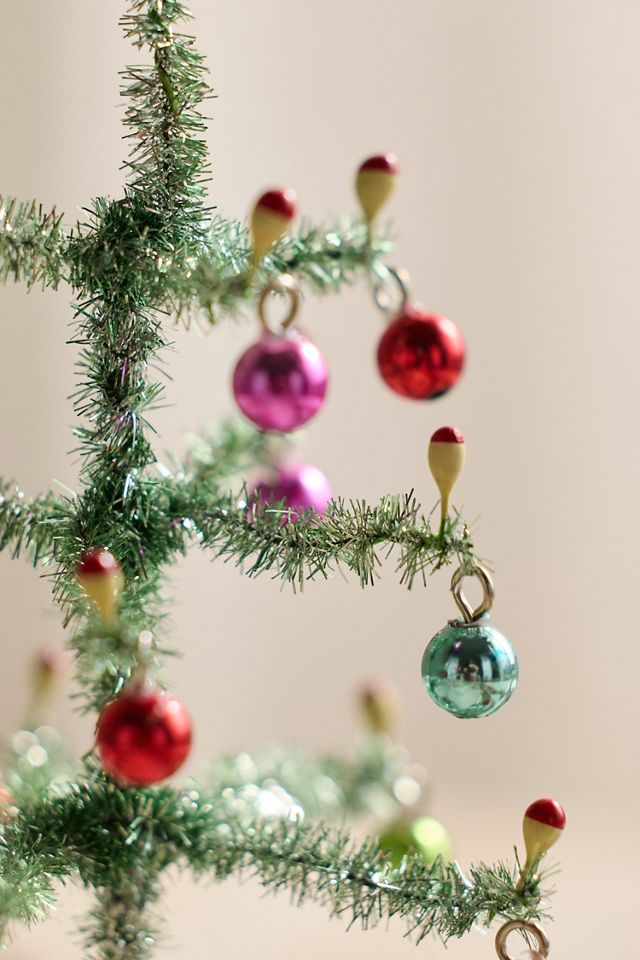 Mini Tinsel Trees, Set of 3 #2