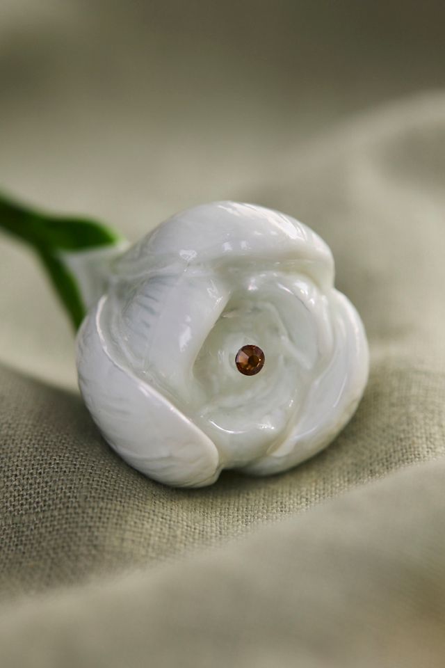 Crocus Glass Ornament #1
