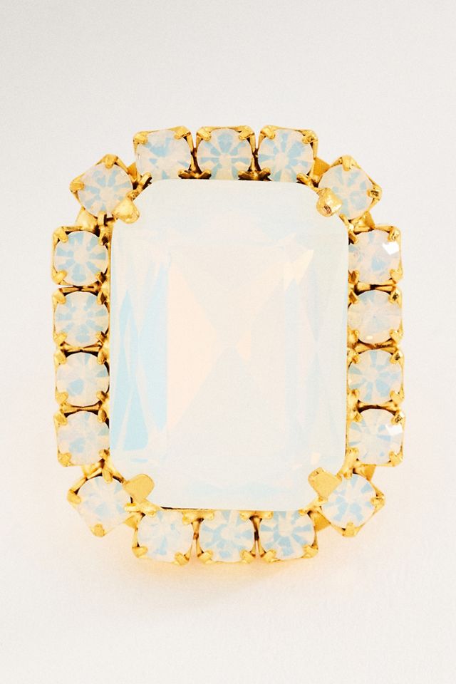 The Pink Reef Neon Gem Stud Earrings #1