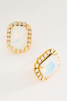 The Pink Reef Neon Gem Stud Earrings